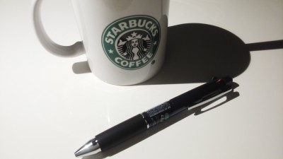 珈琲とペン