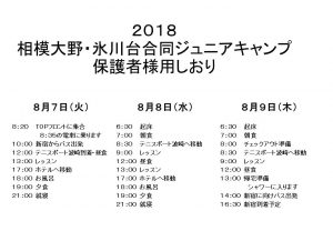 会員ページ テニススクール トップインドアステージ相模大野 Top相模大野
